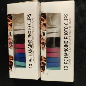 ✔️2 packs of 10 PC photo clips